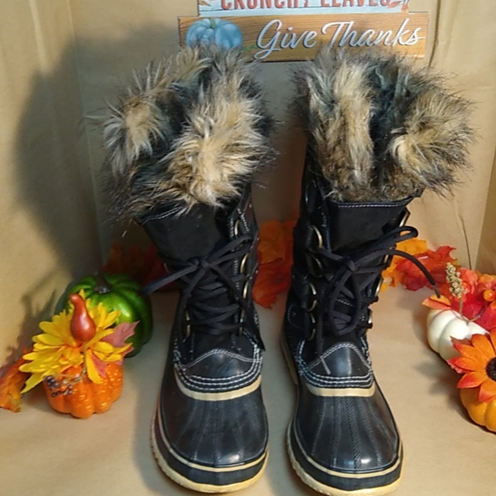 Sorel waterproof snow rain boots sz 11 wos